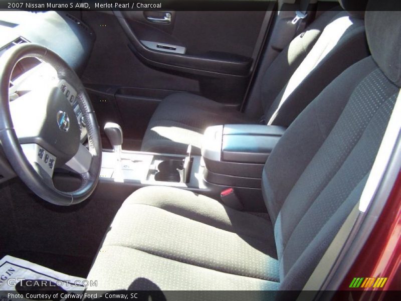 Merlot Pearl / Charcoal 2007 Nissan Murano S AWD