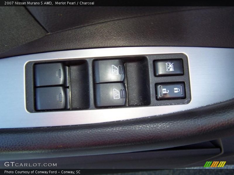 Merlot Pearl / Charcoal 2007 Nissan Murano S AWD