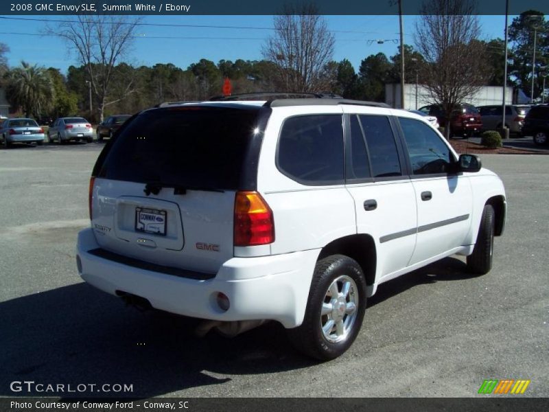 Summit White / Ebony 2008 GMC Envoy SLE
