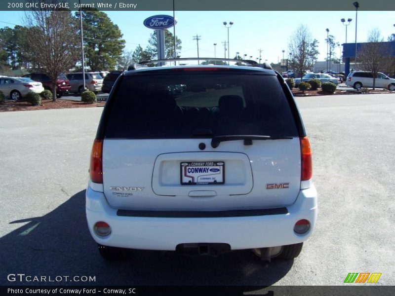 Summit White / Ebony 2008 GMC Envoy SLE