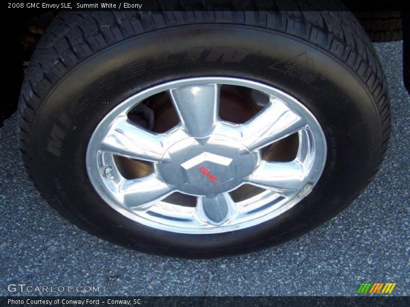 Summit White / Ebony 2008 GMC Envoy SLE