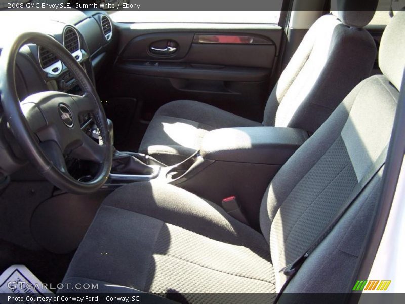 Summit White / Ebony 2008 GMC Envoy SLE