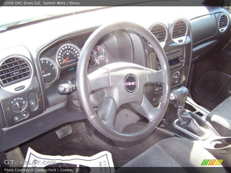 Summit White / Ebony 2008 GMC Envoy SLE