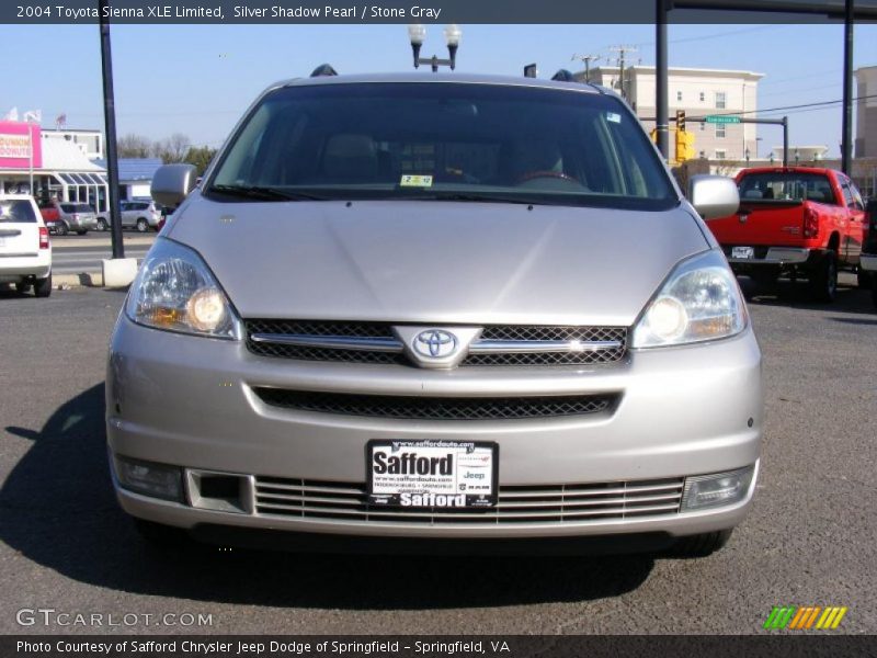 Silver Shadow Pearl / Stone Gray 2004 Toyota Sienna XLE Limited