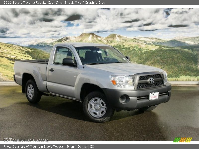 Front 3/4 View of 2011 Tacoma Regular Cab