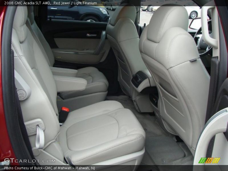 Red Jewel / Light Titanium 2008 GMC Acadia SLT AWD