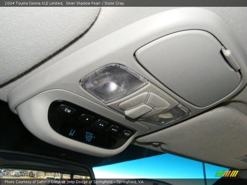 Silver Shadow Pearl / Stone Gray 2004 Toyota Sienna XLE Limited