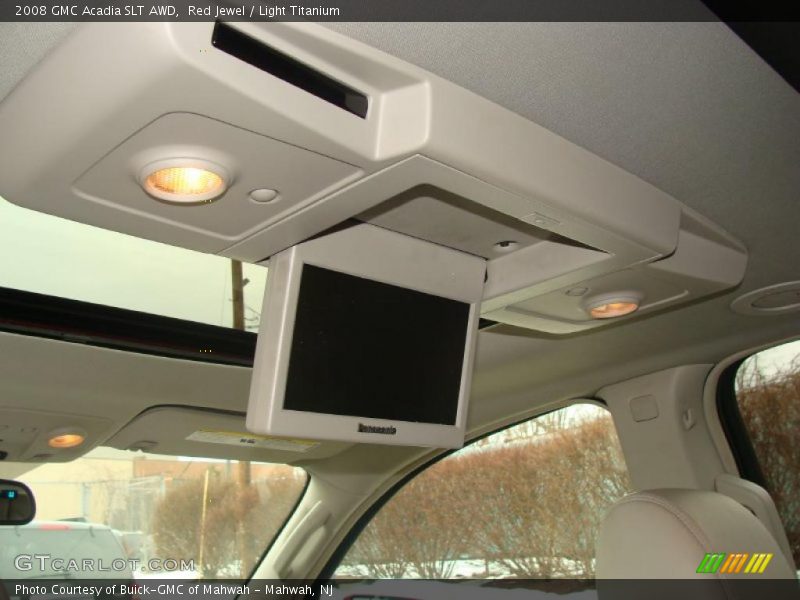 Red Jewel / Light Titanium 2008 GMC Acadia SLT AWD