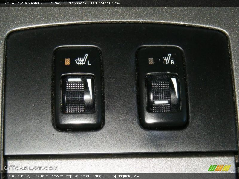 Silver Shadow Pearl / Stone Gray 2004 Toyota Sienna XLE Limited