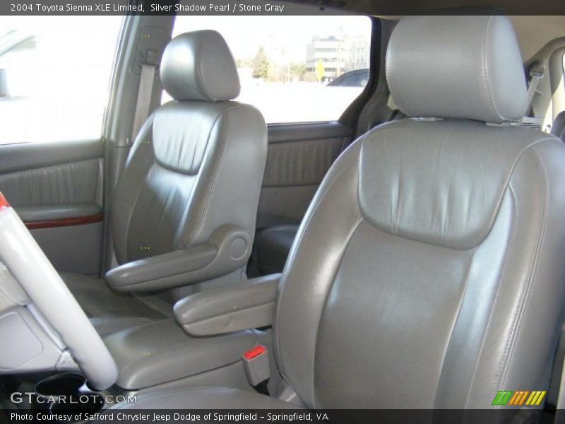 Silver Shadow Pearl / Stone Gray 2004 Toyota Sienna XLE Limited