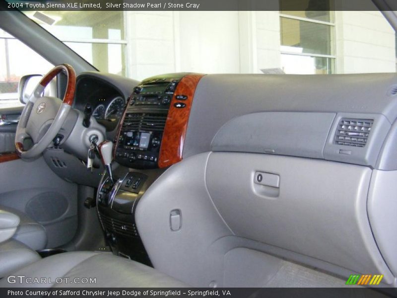 Silver Shadow Pearl / Stone Gray 2004 Toyota Sienna XLE Limited