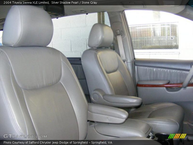 Silver Shadow Pearl / Stone Gray 2004 Toyota Sienna XLE Limited