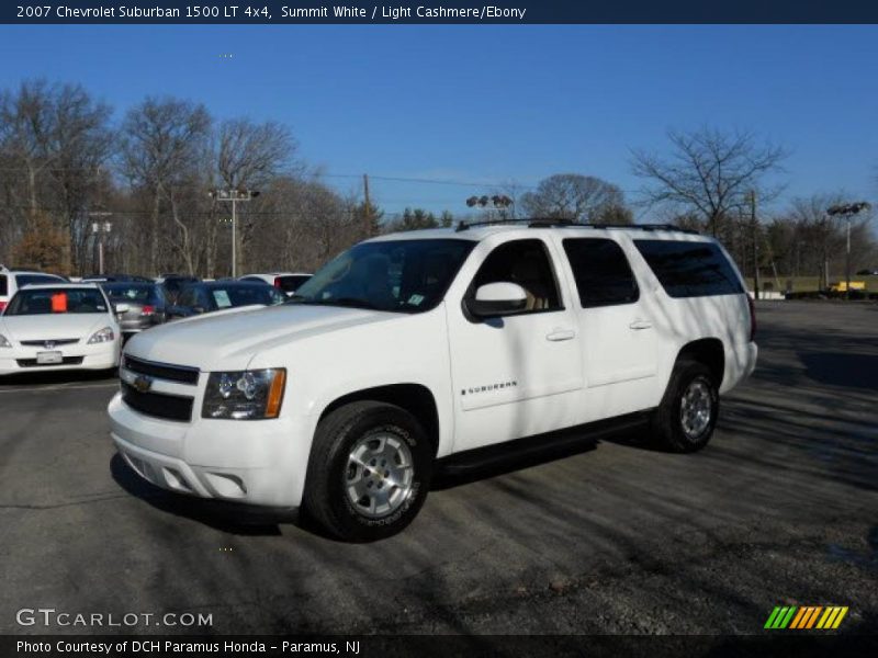 Summit White / Light Cashmere/Ebony 2007 Chevrolet Suburban 1500 LT 4x4