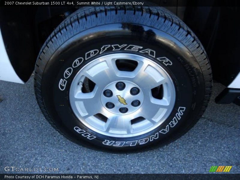 Summit White / Light Cashmere/Ebony 2007 Chevrolet Suburban 1500 LT 4x4