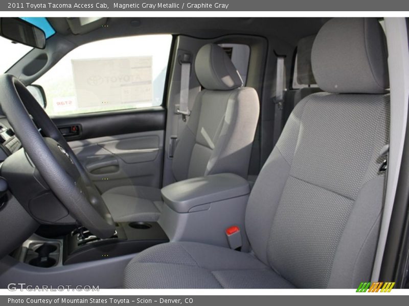 Magnetic Gray Metallic / Graphite Gray 2011 Toyota Tacoma Access Cab