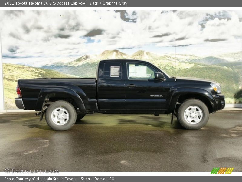  2011 Tacoma V6 SR5 Access Cab 4x4 Black
