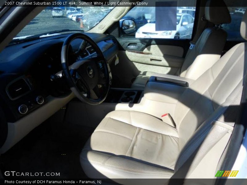 Summit White / Light Cashmere/Ebony 2007 Chevrolet Suburban 1500 LT 4x4