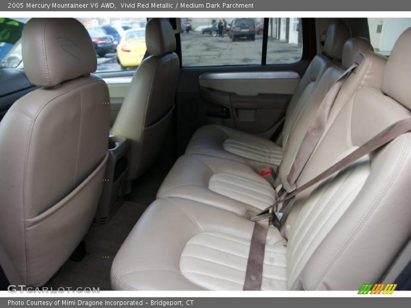 Vivid Red Metallic / Medium Dark Parchment 2005 Mercury Mountaineer V6 AWD