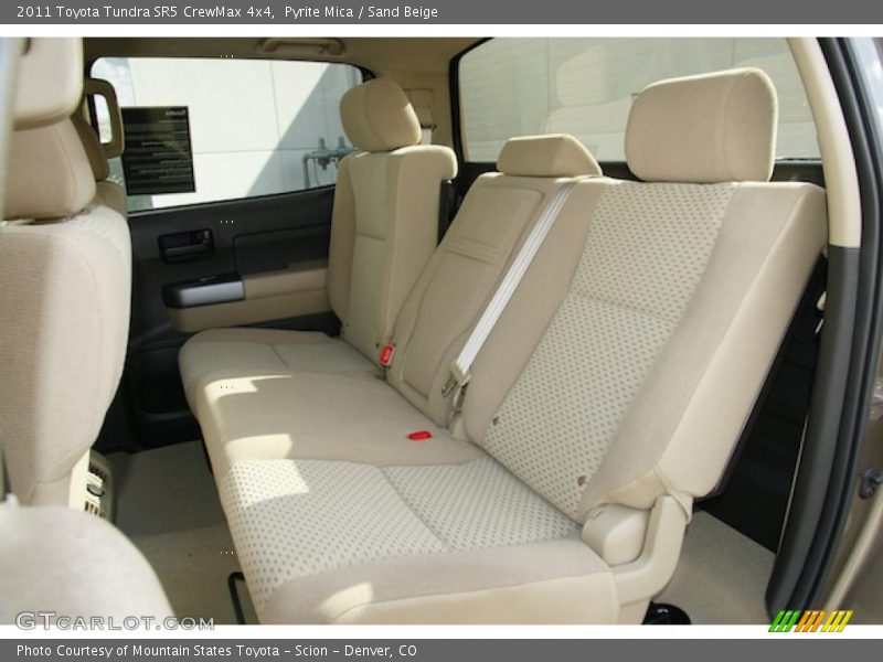  2011 Tundra SR5 CrewMax 4x4 Sand Beige Interior