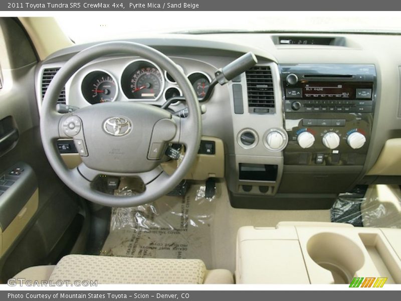 Dashboard of 2011 Tundra SR5 CrewMax 4x4