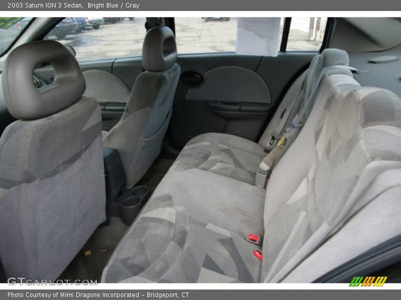  2003 ION 3 Sedan Gray Interior