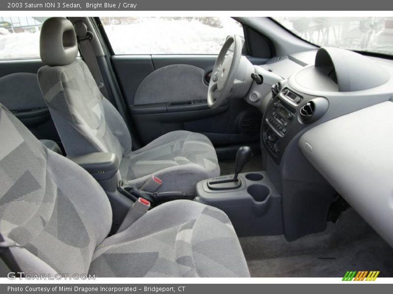  2003 ION 3 Sedan Gray Interior
