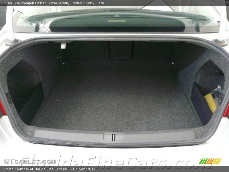 Reflex Silver / Black 2008 Volkswagen Passat Turbo Sedan