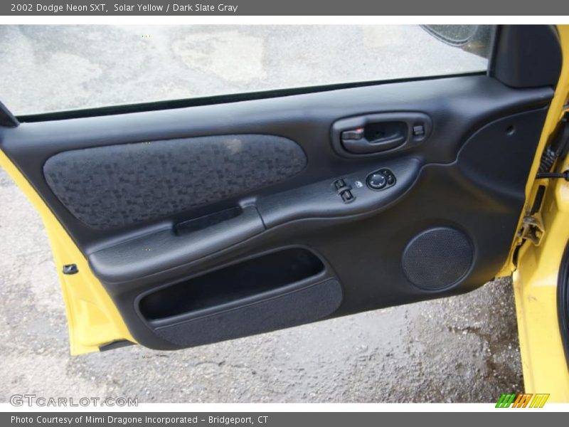 Solar Yellow / Dark Slate Gray 2002 Dodge Neon SXT