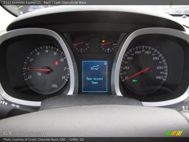 Black / Light Titanium/Jet Black 2011 Chevrolet Equinox LT