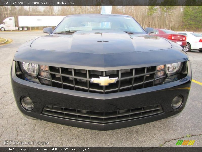 Black / Gray 2011 Chevrolet Camaro LS Coupe