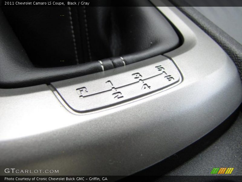 Black / Gray 2011 Chevrolet Camaro LS Coupe