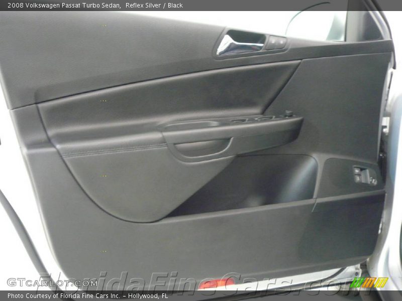 Reflex Silver / Black 2008 Volkswagen Passat Turbo Sedan