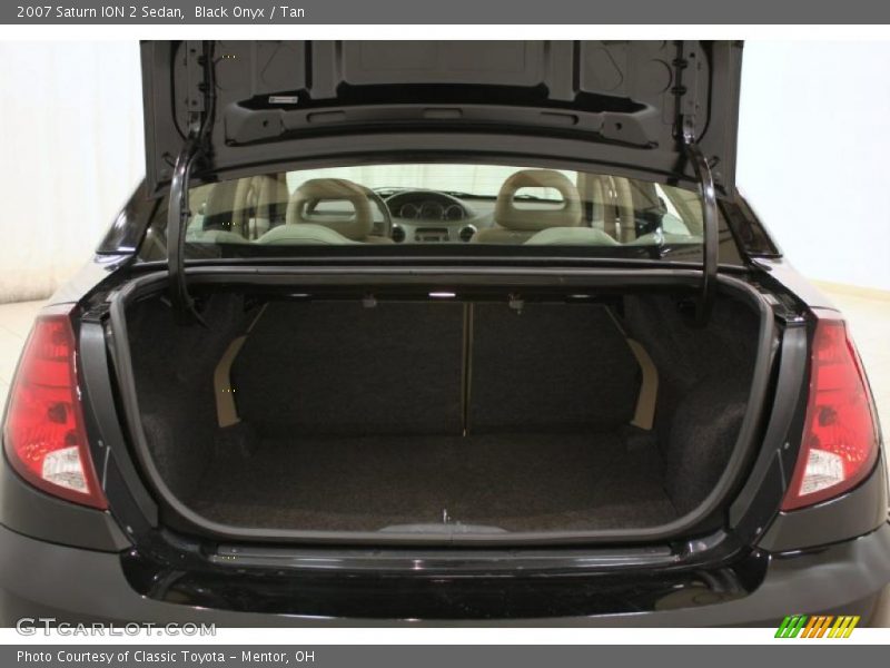 Black Onyx / Tan 2007 Saturn ION 2 Sedan