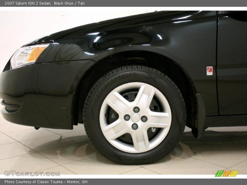 Black Onyx / Tan 2007 Saturn ION 2 Sedan