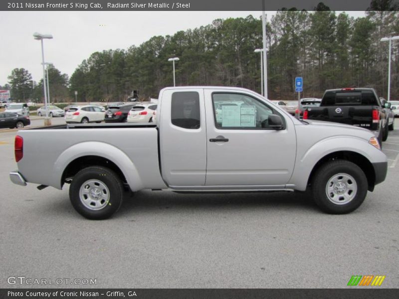  2011 Frontier S King Cab Radiant Silver Metallic