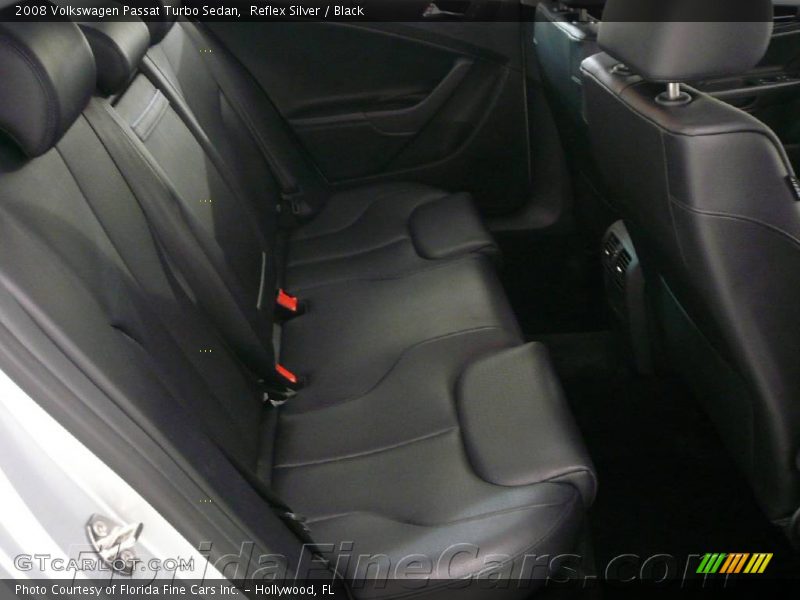 Reflex Silver / Black 2008 Volkswagen Passat Turbo Sedan