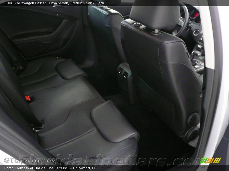 Reflex Silver / Black 2008 Volkswagen Passat Turbo Sedan