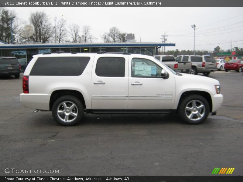  2011 Suburban LTZ White Diamond Tricoat