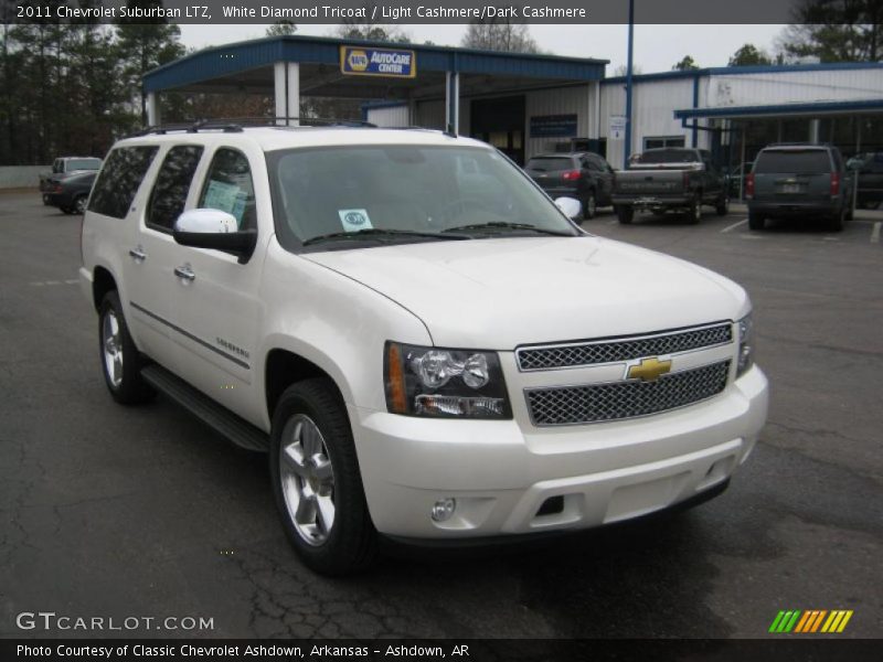 Front 3/4 View of 2011 Suburban LTZ
