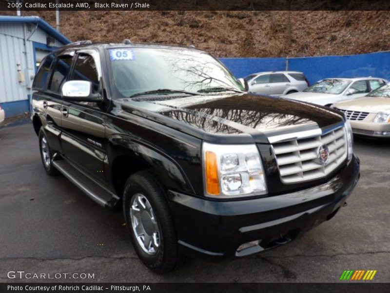 Black Raven / Shale 2005 Cadillac Escalade AWD