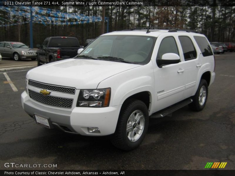 Summit White / Light Cashmere/Dark Cashmere 2011 Chevrolet Tahoe Z71 4x4