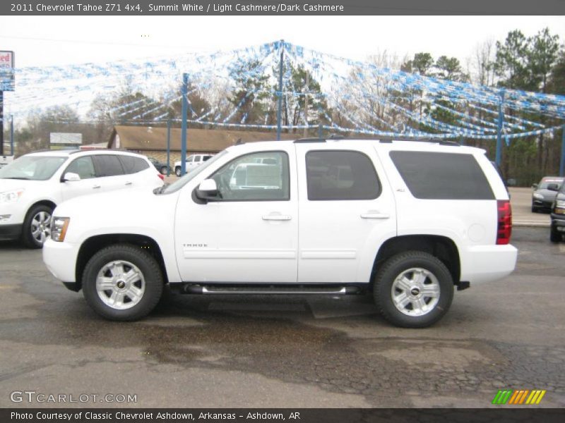 Summit White / Light Cashmere/Dark Cashmere 2011 Chevrolet Tahoe Z71 4x4
