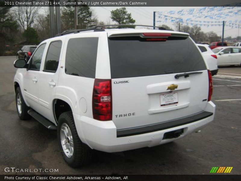 Summit White / Light Cashmere/Dark Cashmere 2011 Chevrolet Tahoe Z71 4x4