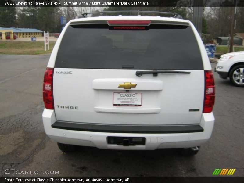 Summit White / Light Cashmere/Dark Cashmere 2011 Chevrolet Tahoe Z71 4x4