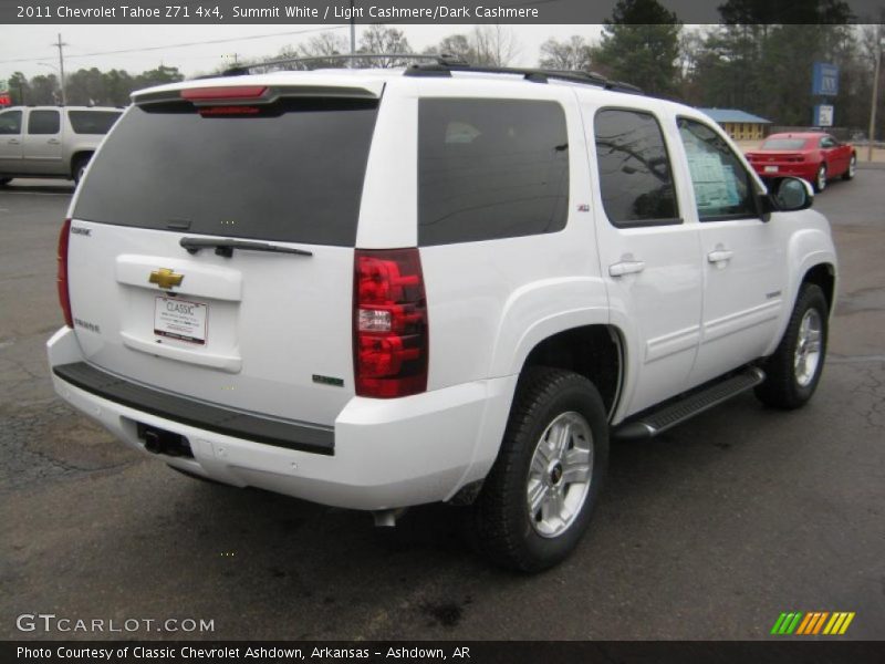Summit White / Light Cashmere/Dark Cashmere 2011 Chevrolet Tahoe Z71 4x4