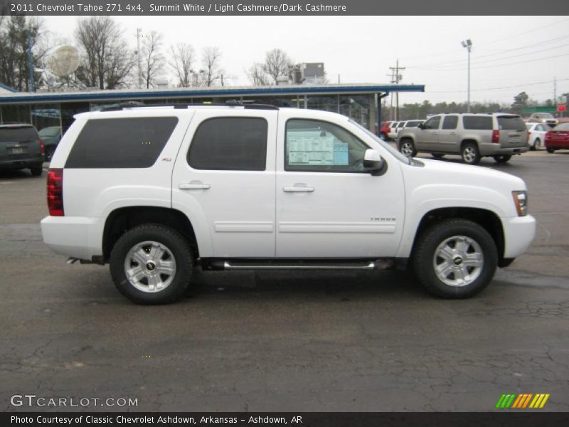 Summit White / Light Cashmere/Dark Cashmere 2011 Chevrolet Tahoe Z71 4x4
