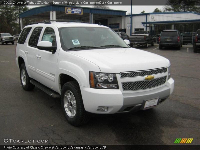 Summit White / Light Cashmere/Dark Cashmere 2011 Chevrolet Tahoe Z71 4x4