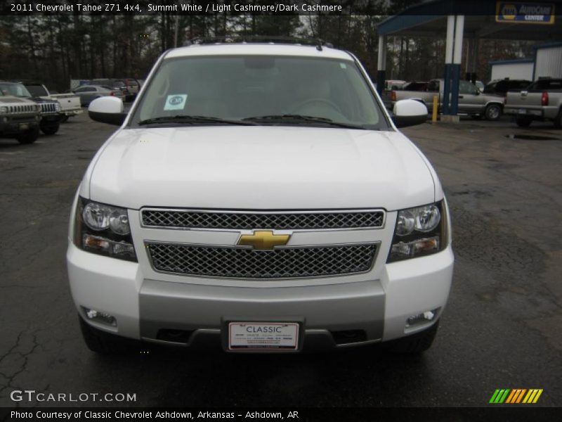 Summit White / Light Cashmere/Dark Cashmere 2011 Chevrolet Tahoe Z71 4x4