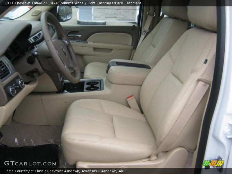 Summit White / Light Cashmere/Dark Cashmere 2011 Chevrolet Tahoe Z71 4x4