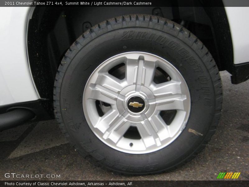 Summit White / Light Cashmere/Dark Cashmere 2011 Chevrolet Tahoe Z71 4x4